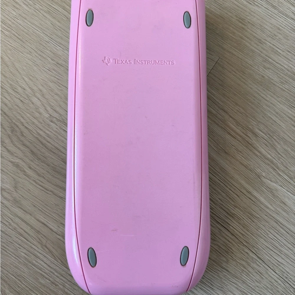 Texas Instruments TI-84 Plus Silver Edition Graph Calculator w Pink Accessories - Picture 3 of 4
